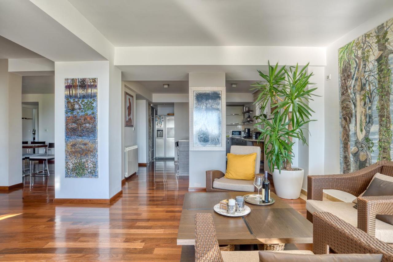 Apartman Marija Lux Sveti Stefan Exterior foto