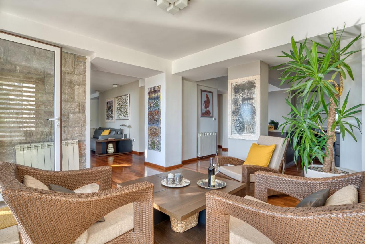 Apartman Marija Lux Sveti Stefan Exterior foto