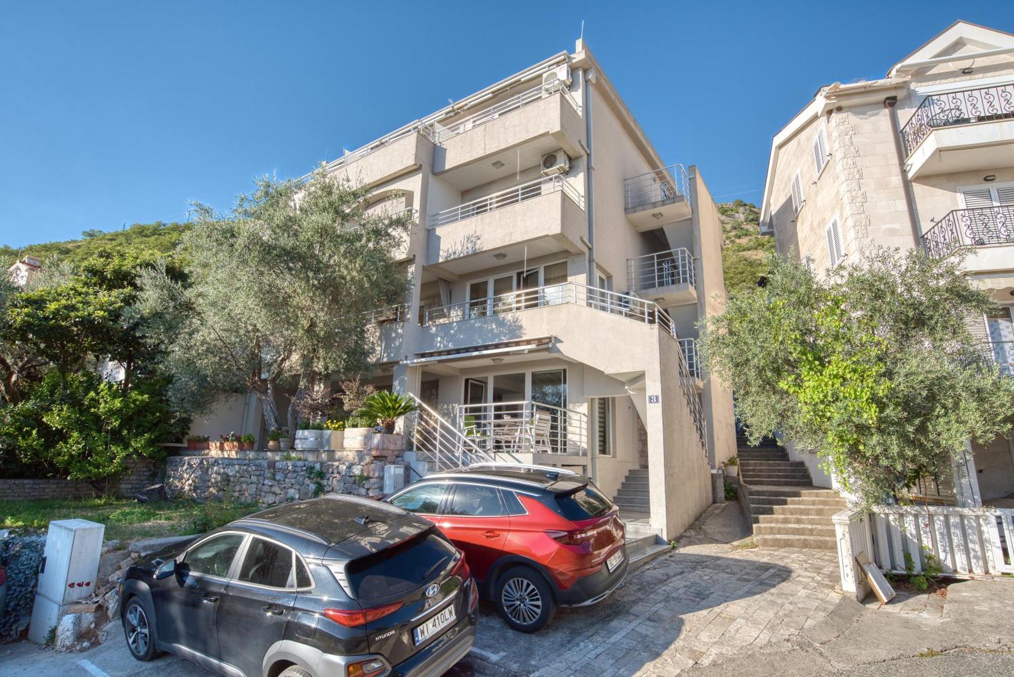 Apartman Marija Lux Sveti Stefan Exterior foto
