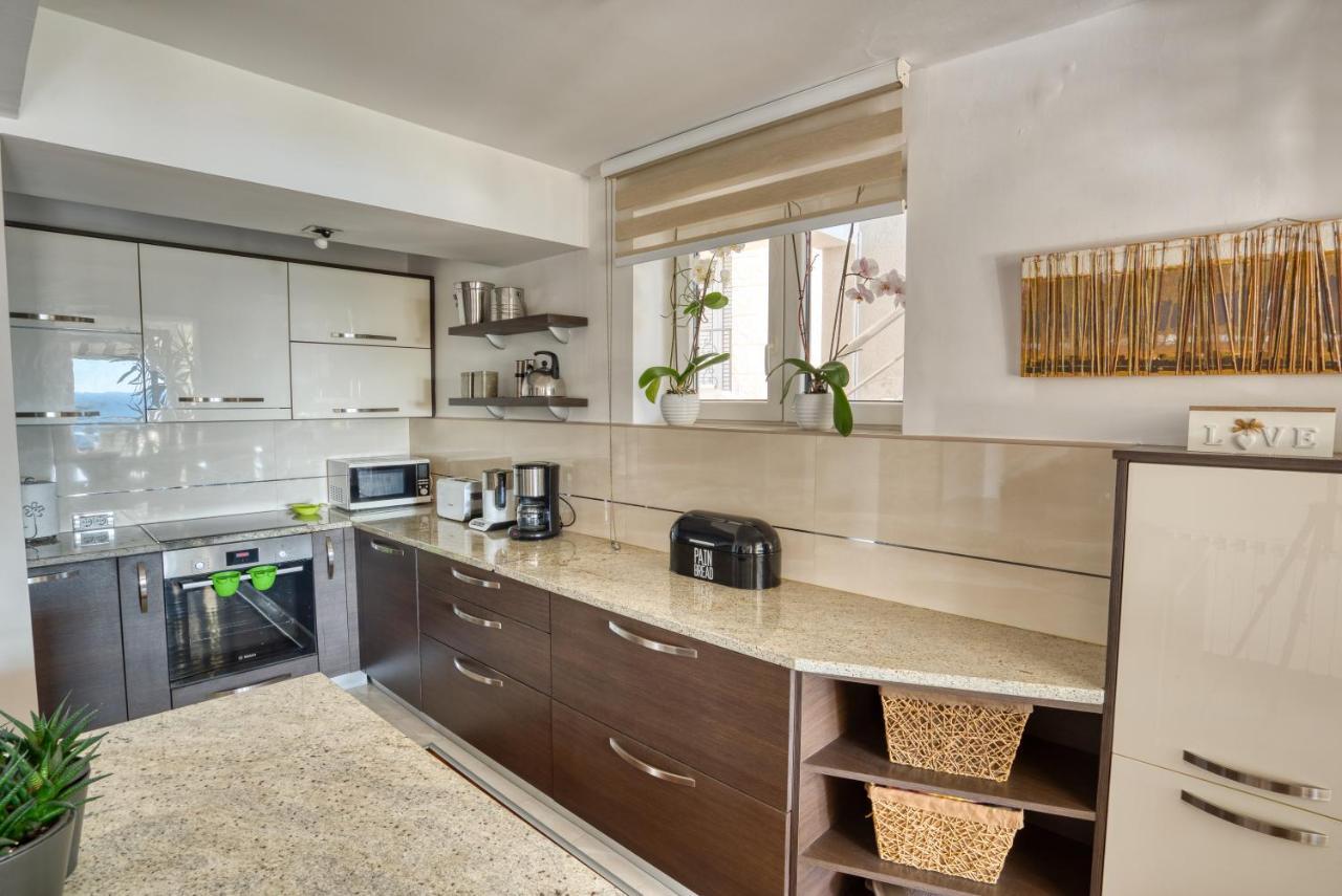 Apartman Marija Lux Sveti Stefan Exterior foto