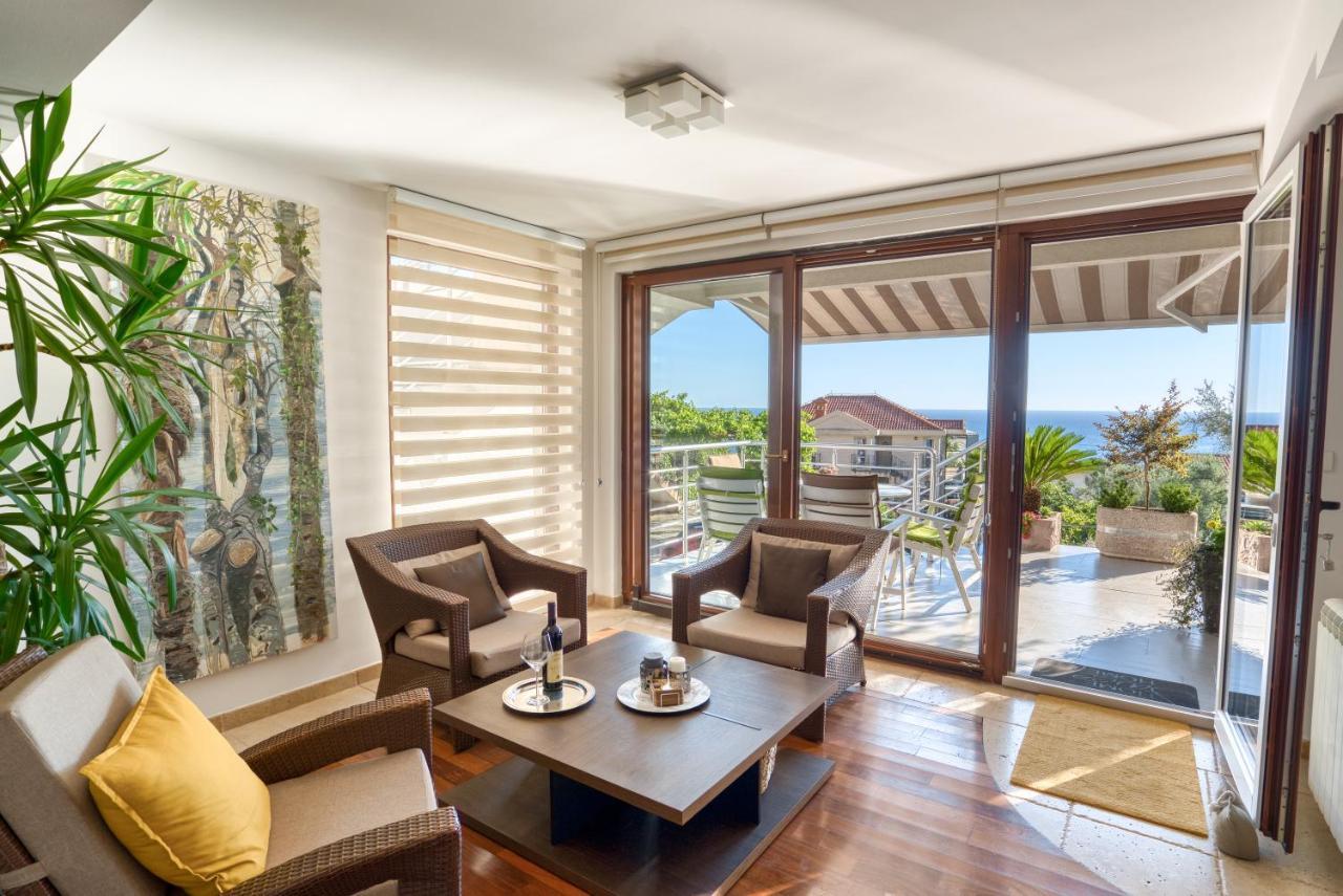 Apartman Marija Lux Sveti Stefan Exterior foto